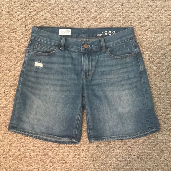 GAP boyfriend jean shorts - Picture 4 of 4